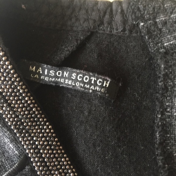 Maison Scotch Boudois Gray Embellished Dress - Picture 5 of 8